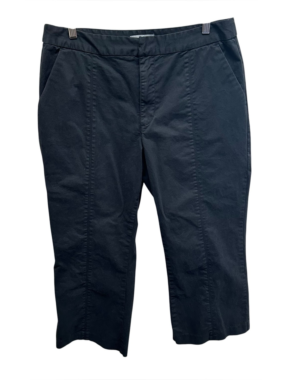 Sundance Black Cropped Pull-On Pants